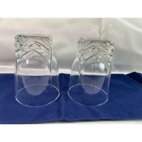 Set of 2 Bormioli Rocco Brillante Double Old Fashioned Glasses 4 1/2”x 3 3/8” - Picture 3 of 7